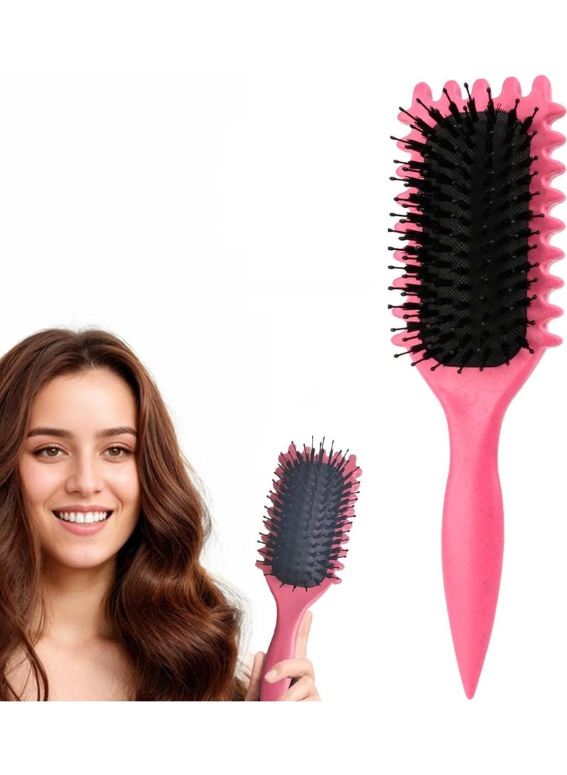 Everyday Curly Hair Brush – Comfortable Grip, Smooth Detangling, Define Natural Curls & Waves Effortlessly - Image 1